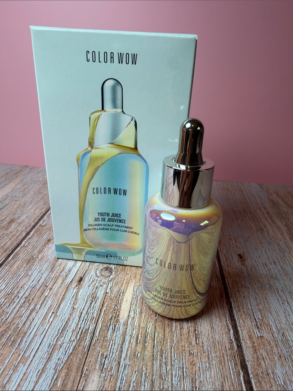 COLOR WOW Youth Juice Collagen Scalp Treatment - Iridescent Gold